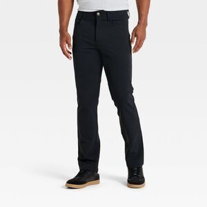Goodfellow & Co - Men's Slim Straight Fit Five Pocket Pants - Goodfe Black